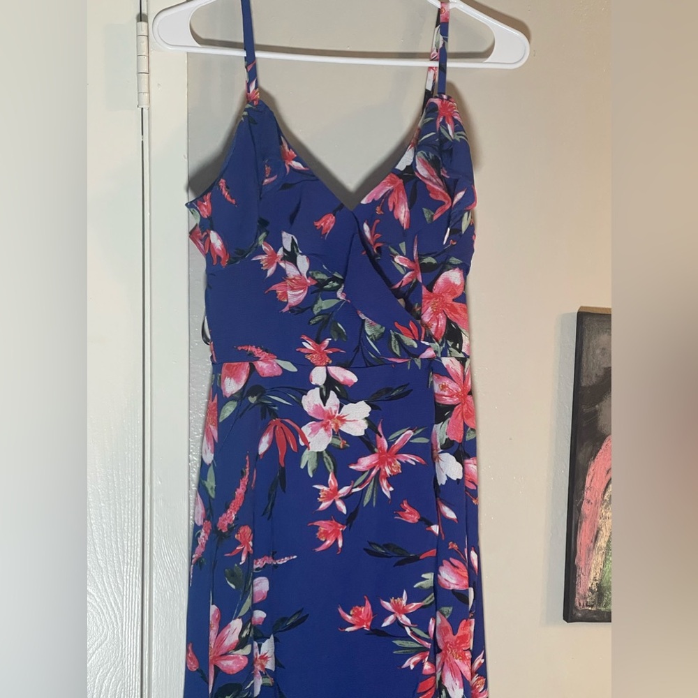 Floral High Low Ruffle Dress - Picture 8 of 8